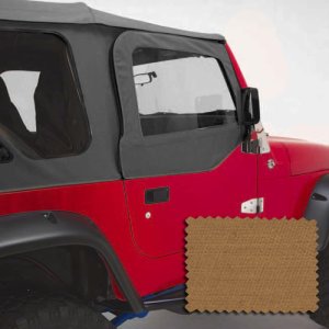 Jeep Wrangler Door Skins - Rugged Ridge - Spice - `97-`06